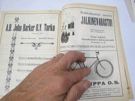 Punanen Viesti (Punainen wiesti) 1917 - Sosialidemokraattinen kevätjulkaisu, propagandistinen, osin tosipohjaista tekstiä, osin kaunokirjallista, kuvitusta