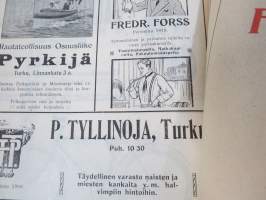 Punanen Viesti (Punainen wiesti) 1917 - Sosialidemokraattinen kevätjulkaisu, propagandistinen, osin tosipohjaista tekstiä, osin kaunokirjallista, kuvitusta