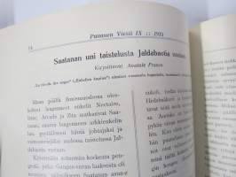 Punanen Viesti (Punainen wiesti) 1915 - Sosialidemokraattinen kevätjulkaisu, propagandistinen, osin tosipohjaista tekstiä, osin kaunokirjallista, kuvitusta