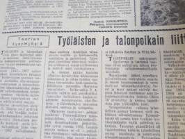 Neuvosto-Karjala, 16.7.1975 (ilmestynyt Petroskoissa); Sojuz-Apollo avaruuskokeilu, Sosialistisen työrytmin menestyksellinen täyttäminen, Aunuksen konemiehet...