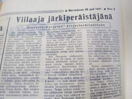 Neuvosto-Karjala, 28.11.1971 (ilmestynyt Petroskoissa); Kansan nimessä kansan hyväksi, Edvard Gyllingin syntymän 90-vuotispäivä, Soutjärven vepsäläinen kansankuoro