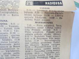 Neuvosto-Karjala, 28.11.1971 (ilmestynyt Petroskoissa); Kansan nimessä kansan hyväksi, Edvard Gyllingin syntymän 90-vuotispäivä, Soutjärven vepsäläinen kansankuoro