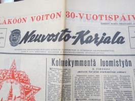 Neuvosto-Karjala, 7.5.1975 (ilmestynyt Petroskoissa); Eläköön voiton 30-vuotispäivä, Kusti Ylen - Rohkea tiedustelija Herman Vallen sodassa, Sankaritytön kotimuseo