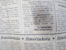 Neuvosto-Karjala, 7.5.1975 (ilmestynyt Petroskoissa); Eläköön voiton 30-vuotispäivä, Kusti Ylen - Rohkea tiedustelija Herman Vallen sodassa, Sankaritytön kotimuseo