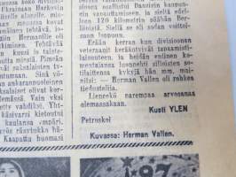 Neuvosto-Karjala, 7.5.1975 (ilmestynyt Petroskoissa); Eläköön voiton 30-vuotispäivä, Kusti Ylen - Rohkea tiedustelija Herman Vallen sodassa, Sankaritytön kotimuseo