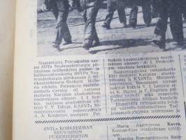 Neuvosto-Karjala, 7.5.1975 (ilmestynyt Petroskoissa); Eläköön voiton 30-vuotispäivä, Kusti Ylen - Rohkea tiedustelija Herman Vallen sodassa, Sankaritytön kotimuseo