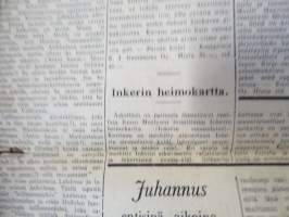 Ajan Suunta 1933 nr 142, ilmestynyt 23.6.1933, sis. mm.; Ketunraudat loksahtivatr Saksassa, He tulevat -laulu sanat Reino Hirviseppä, Vaaliehdokkaita, ym.