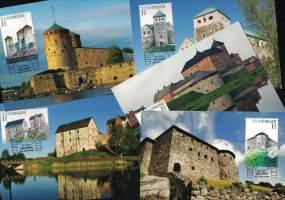 Maksikorttisarja: Vanhat linnat