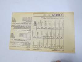 Veikkauskuponki - Vakioveikkaus - Stryktips 7-8.3.1981, nr 751297