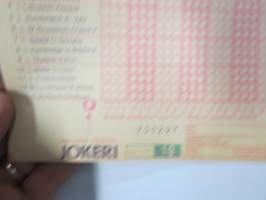 Veikkauskuponki - Vakioveikkaus - Stryktips 7-8.3.1981, nr 751297