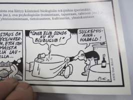 Alko  - 13 tapausta Haraldin elämästä - raittiusvalistusvihko, sarjakuvaa