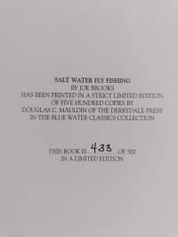 Salt Water Fly Fishing (numeroitu)