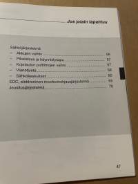 Volvo B10L -kuljettajan käsikirja, käyttöohjekirja