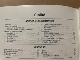 Volvo B10M -kuljettajan käyttöohjekirja