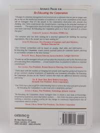 Re-educating the Corporation : Foundations for the Learning Organization