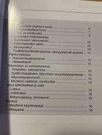 Volvo B10B -kuljettajan käsikirja, käyttöohjekirja