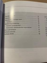 Volvo B10B -kuljettajan käsikirja, käyttöohjekirja