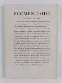 Suomen taide vuosikirja 1954-1955