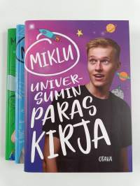 Paras kirja ikinä ; Universumin paras kirja ; Maailman mahtavin kirja