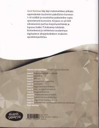 JUURI kertaus, 2018. Kirja käy läpi matematiikan pitkään oppimäärään kuuluvien pakollisten kurssien 1-10 sisällöt.