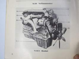 Perkins 6.372, T6.3543, 6.3542, T6.354, 6.354 Käyttöohjekirja / huolto-ohjekirja + varaosaluettelo