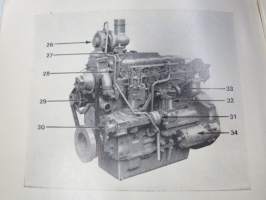 Perkins 6.372, T6.3543, 6.3542, T6.354, 6.354 Käyttöohjekirja / huolto-ohjekirja + varaosaluettelo