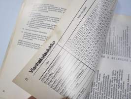 Perkins 6.372, T6.3543, 6.3542, T6.354, 6.354 Käyttöohjekirja / huolto-ohjekirja + varaosaluettelo