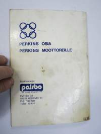 Perkins 6.372, T6.3543, 6.3542, T6.354, 6.354 Käyttöohjekirja / huolto-ohjekirja + varaosaluettelo