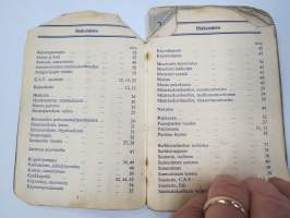 Perkins Dieselmoottorin käyttäjän käsikirja / käyttöohjekirja P-Sarjat