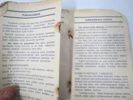 Perkins Dieselmoottorin käyttäjän käsikirja / käyttöohjekirja P-Sarjat