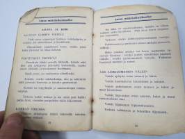 Perkins Dieselmoottorin käyttäjän käsikirja / käyttöohjekirja P-Sarjat