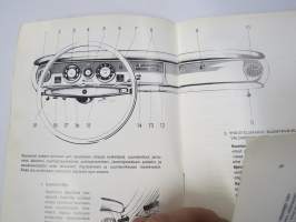 Opel Rekord -käyttöohjekirja