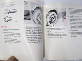 Mercedes-Benz 200 T / TE / TD, 230 TE, 250 TD, 300 TD, 300 TE / TE-24, 300 TD Turbo, 300 TE 4Matic, 300 TD Turbo 4Matic -käyttöohjekirja, saksankielinen