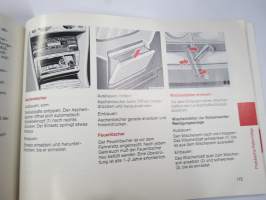 Mercedes-Benz 200 T / TE / TD, 230 TE, 250 TD, 300 TD, 300 TE / TE-24, 300 TD Turbo, 300 TE 4Matic, 300 TD Turbo 4Matic -käyttöohjekirja, saksankielinen
