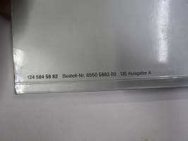 Mercedes-Benz 200 T / TE / TD, 230 TE, 250 TD, 300 TD, 300 TE / TE-24, 300 TD Turbo, 300 TE 4Matic, 300 TD Turbo 4Matic -käyttöohjekirja, saksankielinen