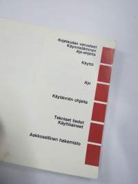 Mercedes-Benz 200 D, 250 D, 300 D, 250 D Turbo, 300 D Turbo, 300 D Turbo 4Matic -käyttöohjekirja