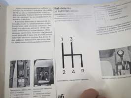 Saab 99 vm. 1973 -käyttöohjekirja