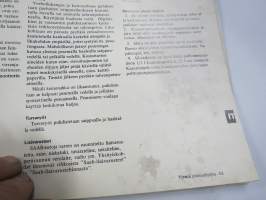 Saab 99 vm. 1973 -käyttöohjekirja