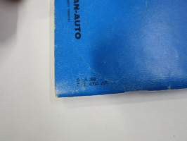 Saab 99 vm. 1973 -käyttöohjekirja