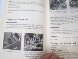 Vauxhall Victor 1959 Handbok -käyttöohjekirja, ruotsinkielinen