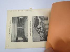 Illustrerad Katalog över Gymnastikredskap nr / 1928 - Ab Sportartiklar (Karhu) -voimistelusalivälineiden kuvitettu tuoteluettelo, ruotsinkielinen