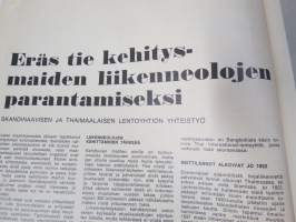 Auto ja Liikenne 1968 nr 10, sis. mm. seur. artikkelit / kuvat / mainokset; Kansikuva AMX, Champion Turbotulppa, Thai International, Autoilijan veroprässi, Austin