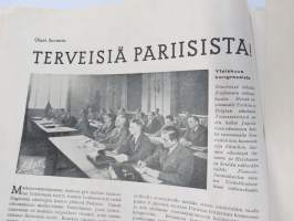 TUL Jouluna 1945 -joululehti, kansikuva Tapio Rautavaara