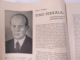 TUL Jouluna 1945 -joululehti, kansikuva Tapio Rautavaara