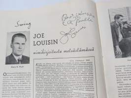 TUL Jouluna 1945 -joululehti, kansikuva Tapio Rautavaara