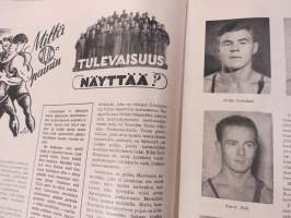 TUL Jouluna 1945 -joululehti, kansikuva Tapio Rautavaara