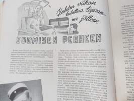 TUL Jouluna 1945 -joululehti, kansikuva Tapio Rautavaara