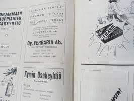 TUL Jouluna 1945 -joululehti, kansikuva Tapio Rautavaara