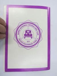 Automobiili Näyttely 1979, SA-HK, Pohjois-Pohjanmaan kerho, Suomussalmi