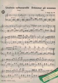 Unelmia valtamerellä = Drömmar på oceanen, valssi